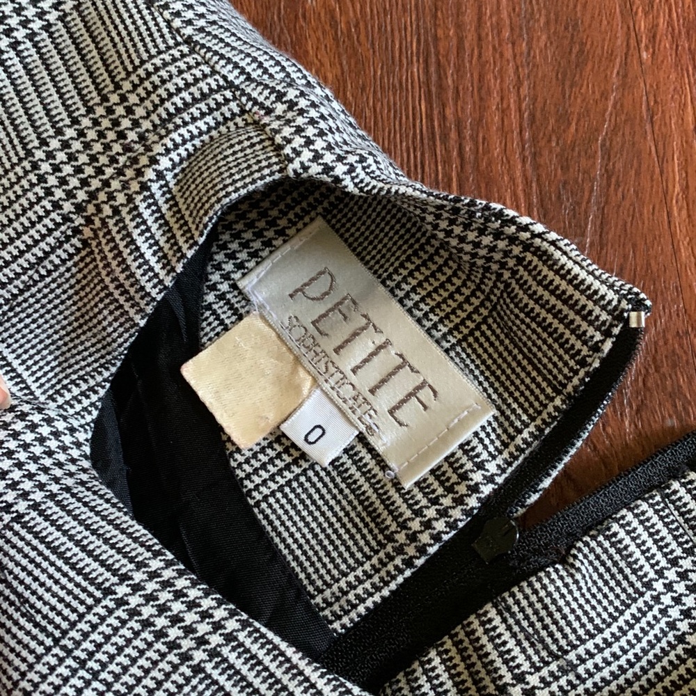 Dress  Petit Sophisticate vintage houndstooth 0 - Picture 2 of 6